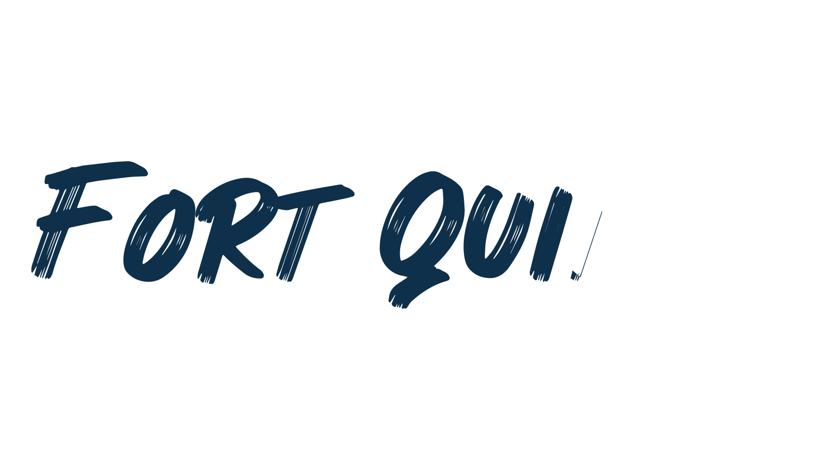 Fort Quinsy, script brush fancy decorative calligraphy font preview
