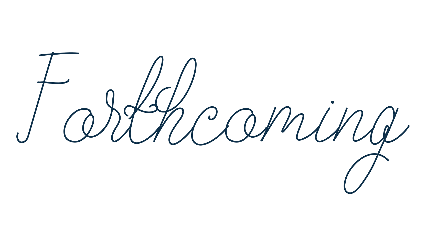 Forthcoming, script handwritten fancy decorative calligraphy font preview