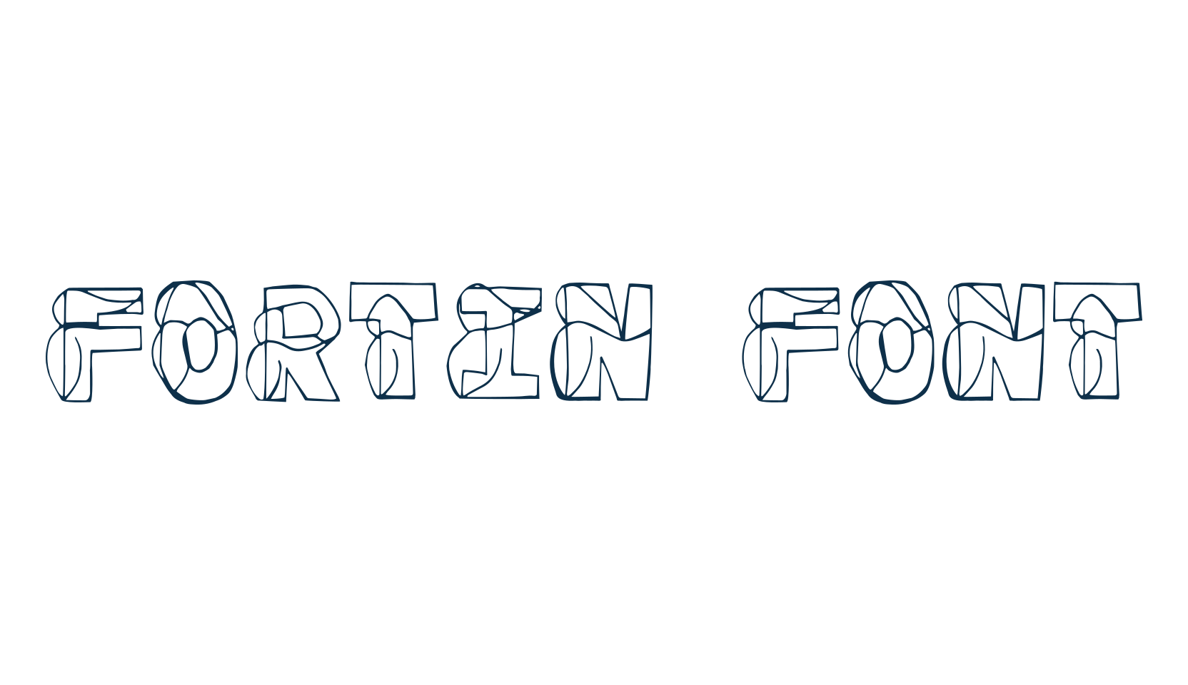 Fortin Font, various font preview