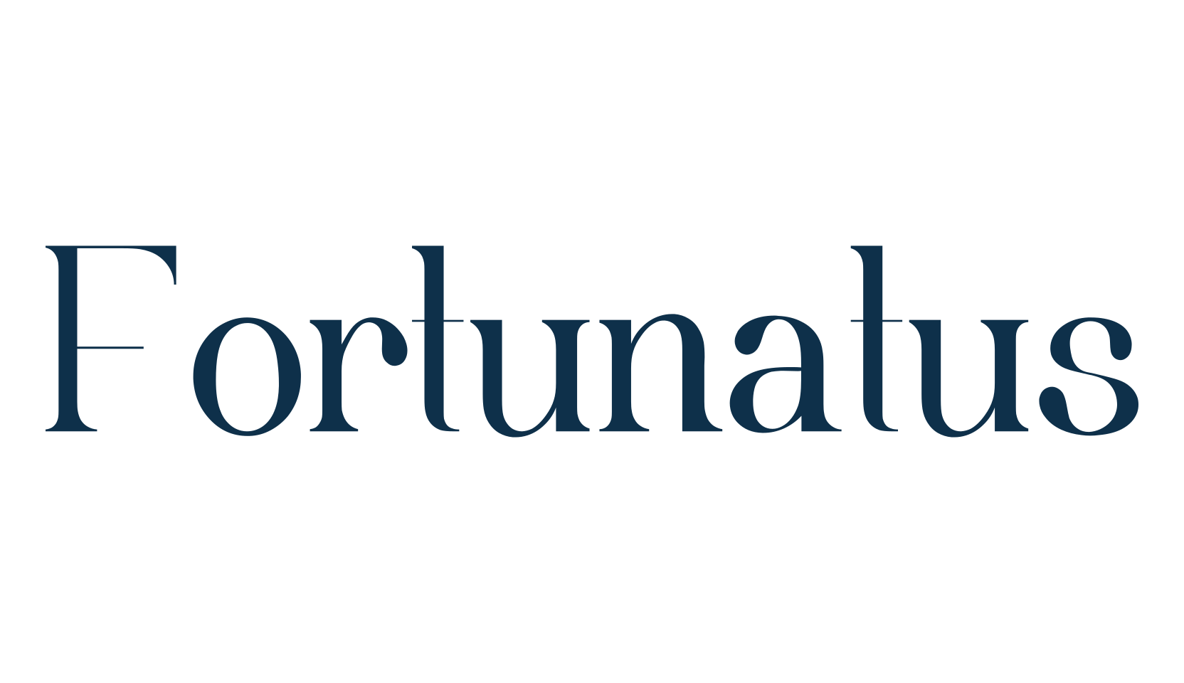 Fortunatus, serif font preview