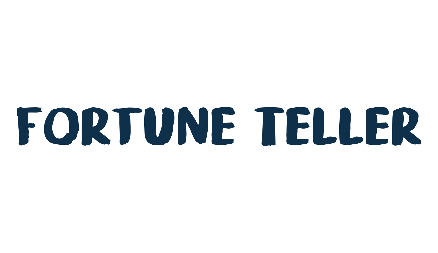 Fortune Teller, script brush fancy decorative calligraphy font preview