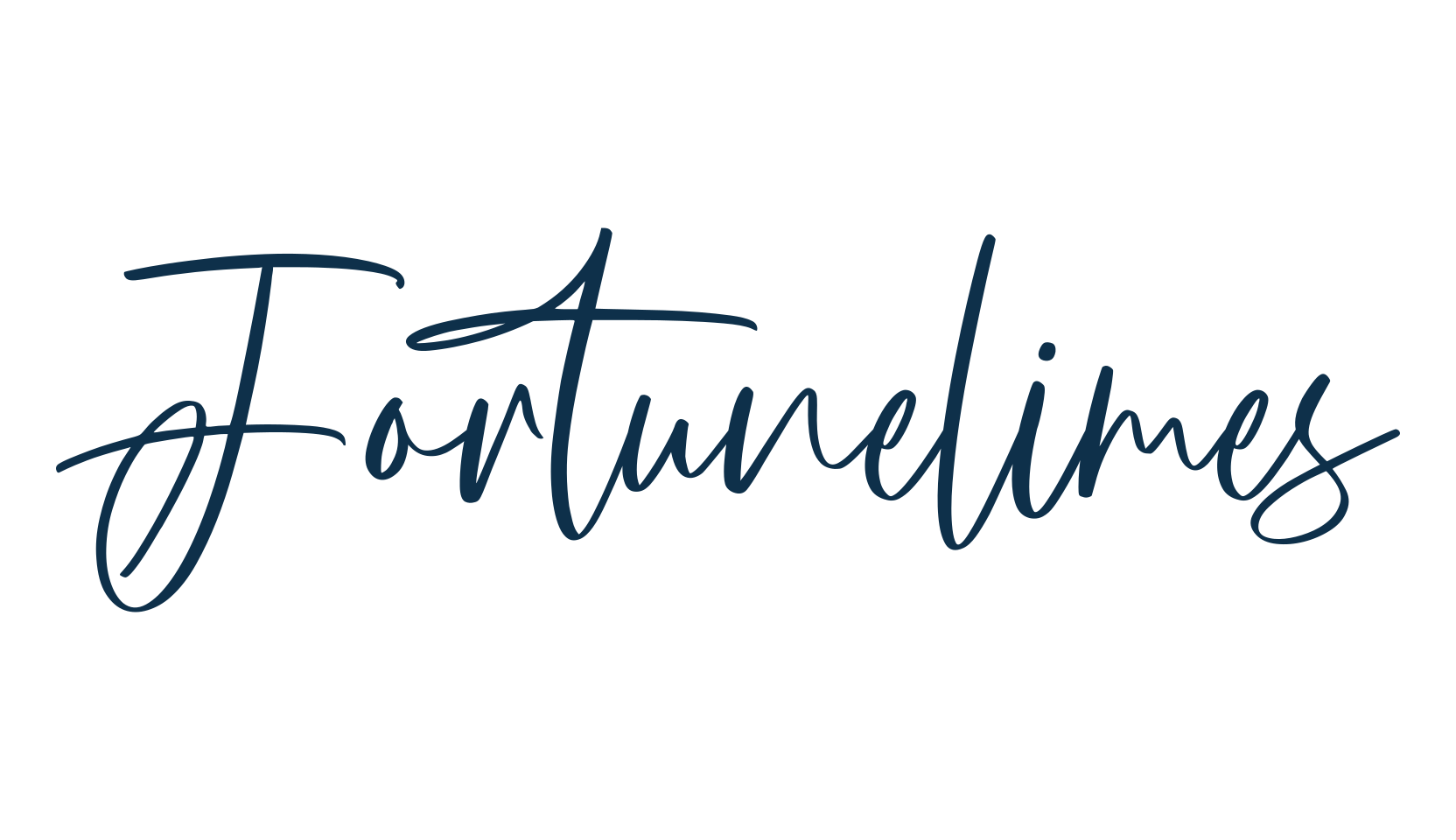 Fortunelimes, handwriting font preview