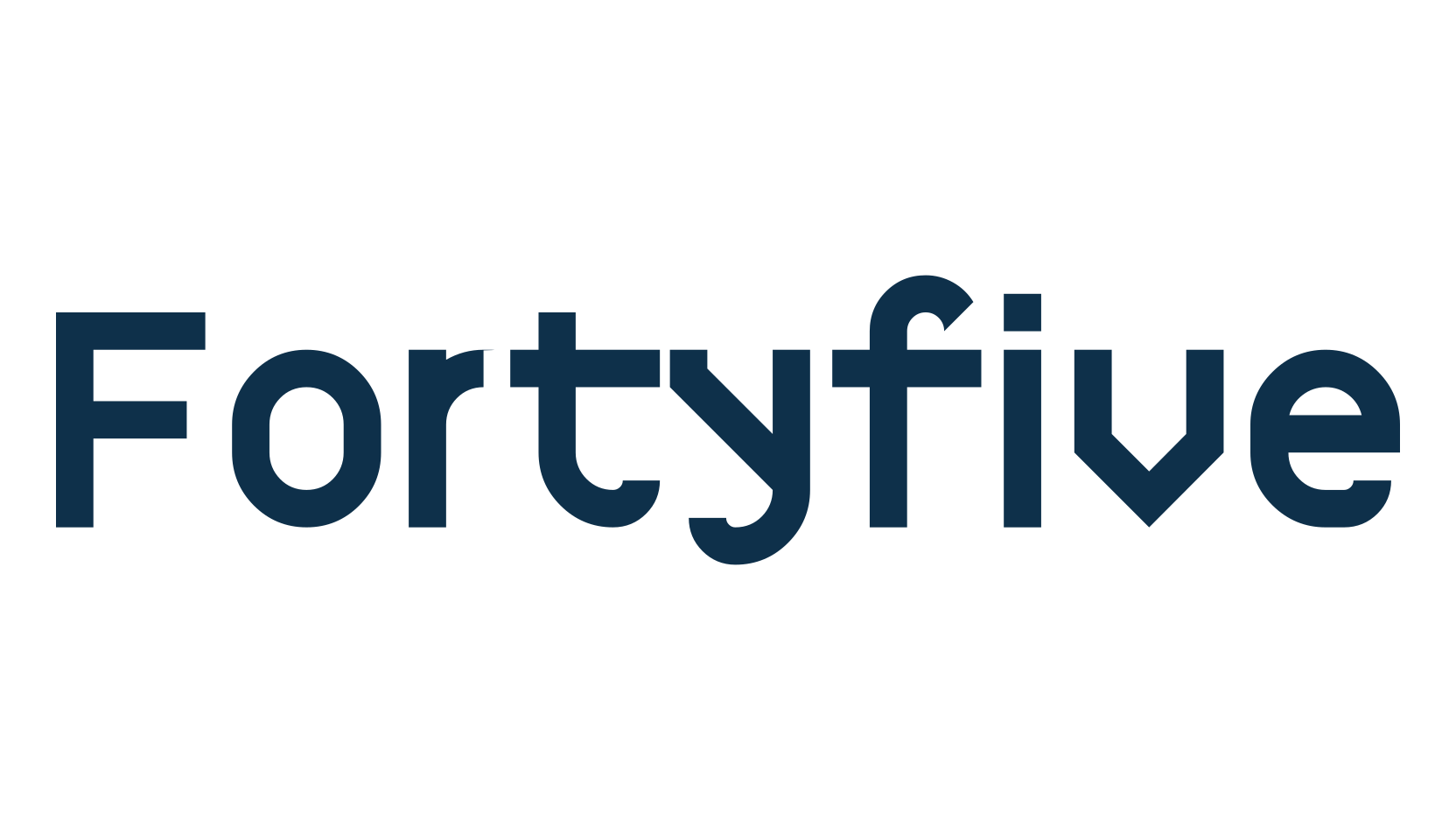 Fortyfive, sans serif font preview