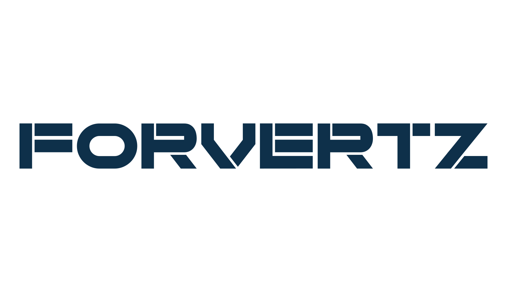 Forvertz, sci-fi font preview