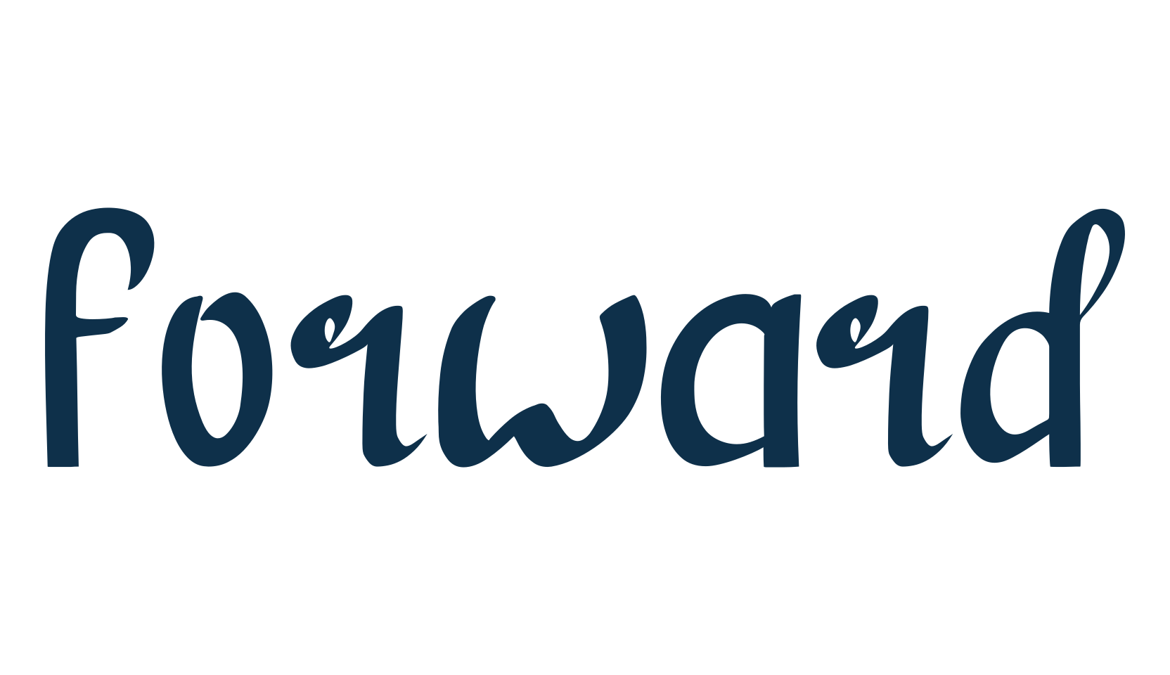Forward, various font preview