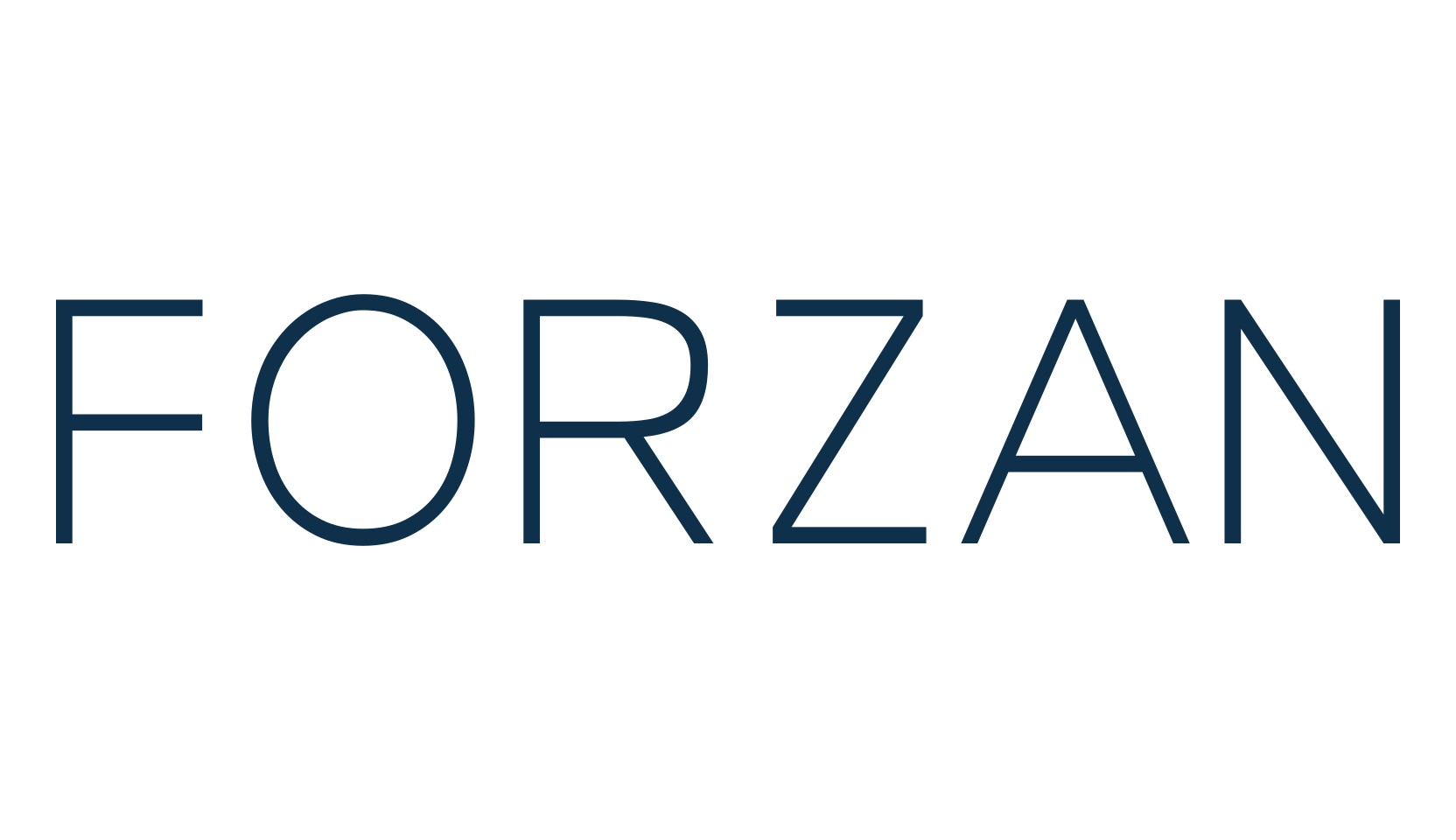 Forzan, basic sans serif font preview