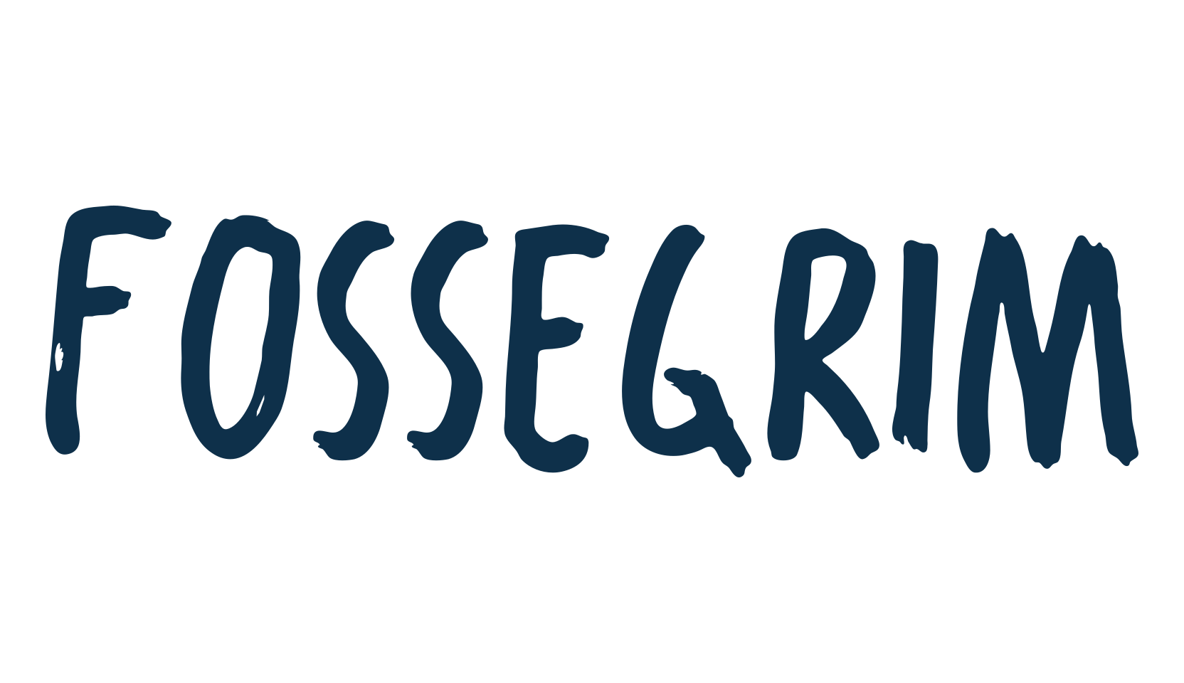 Fossegrim, script brush fancy decorative calligraphy font preview