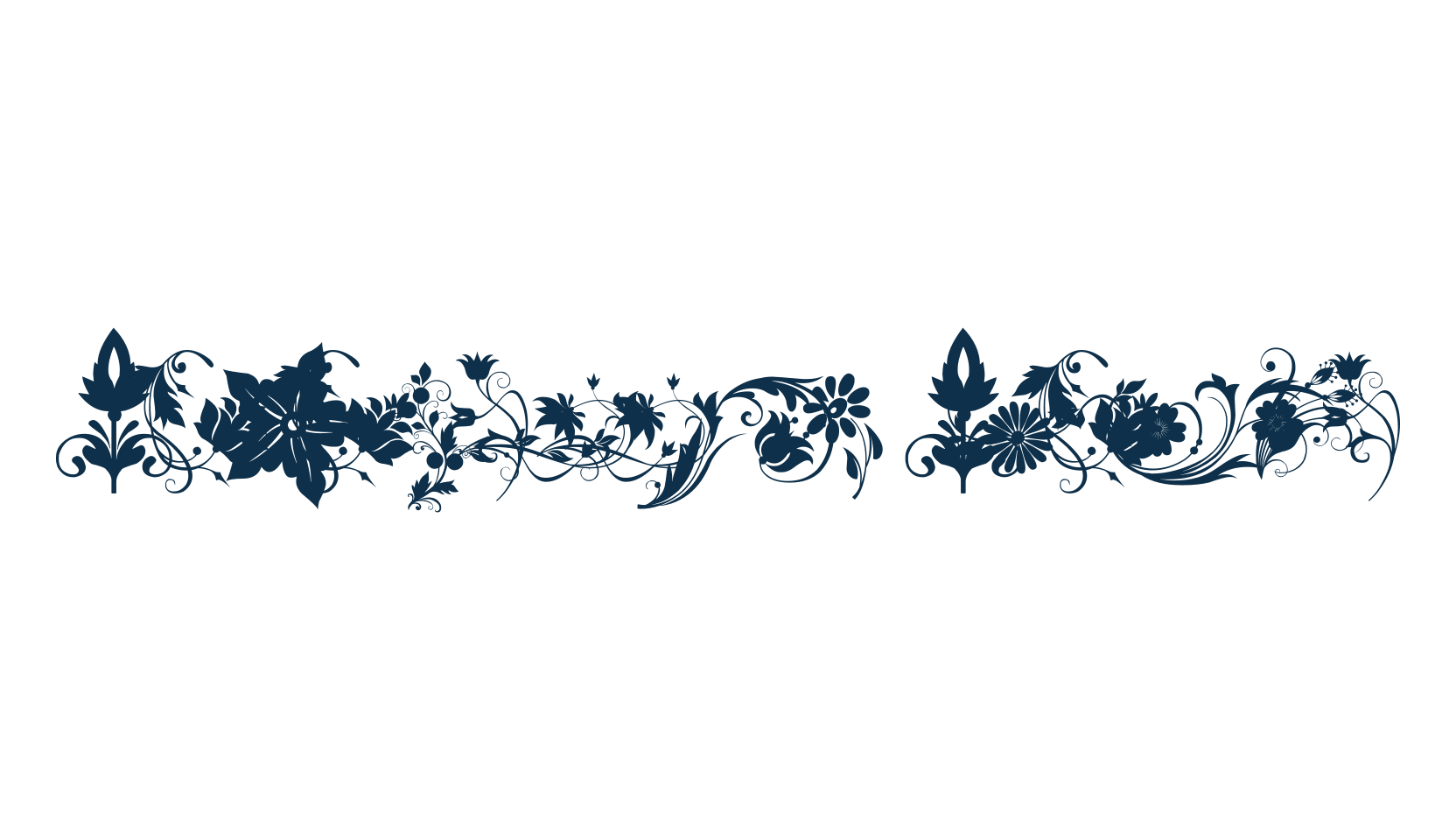 Fotograami Flower, fancy decorative font preview