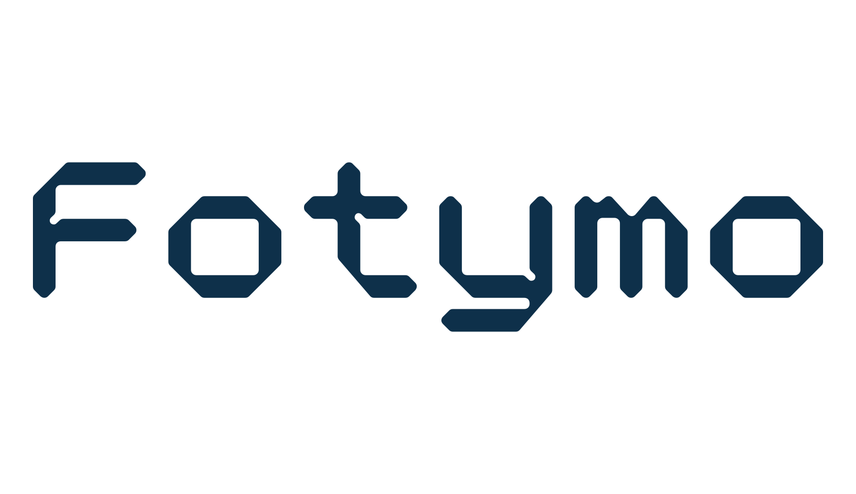 Fotymo, fancy various techno sci-fi font preview
