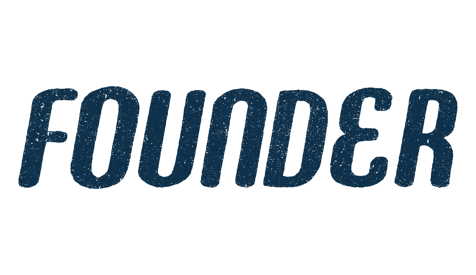 Founder, fancy eroded decorative font preview