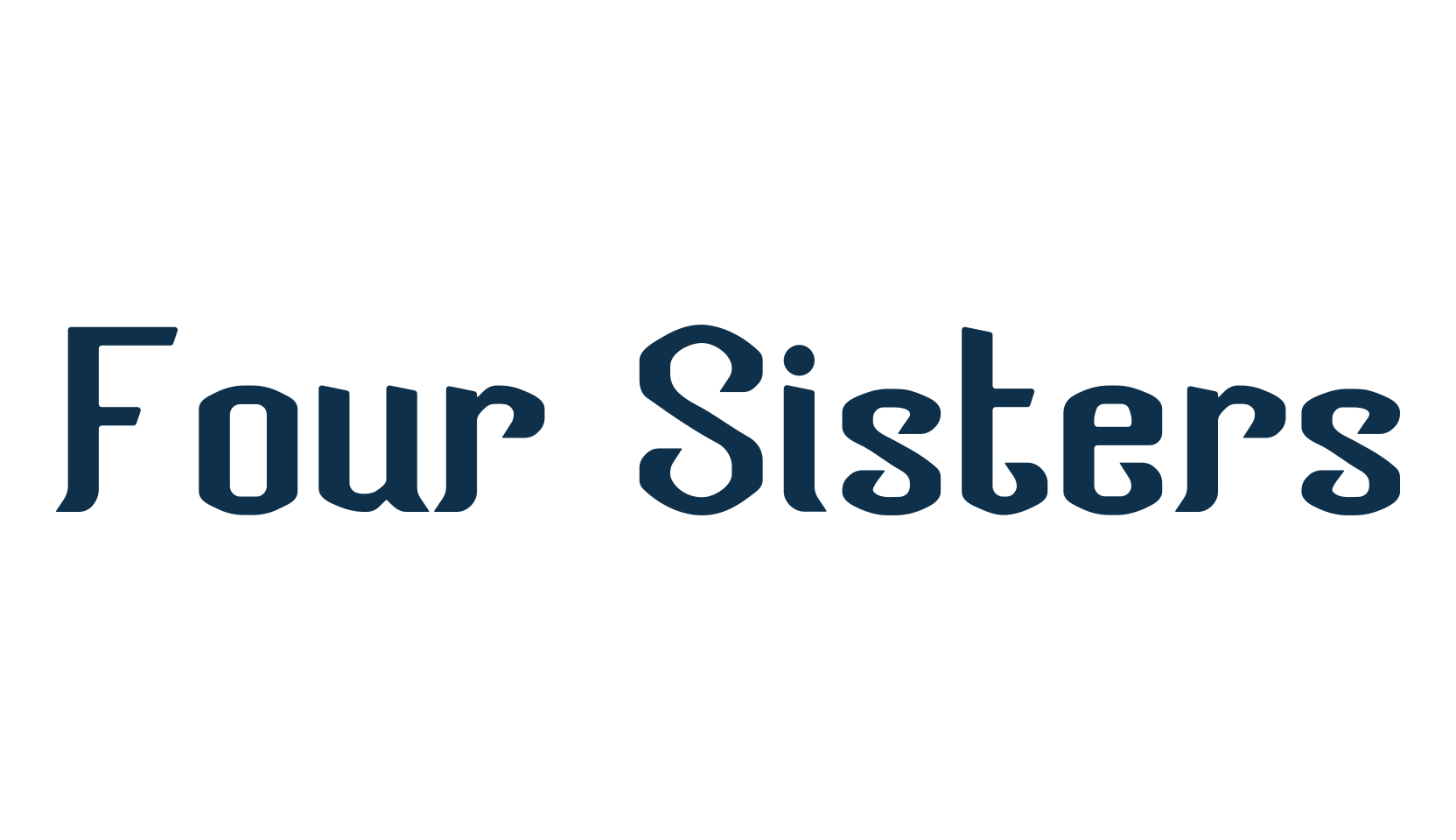 Four Sisters, fancy various decorative font preview