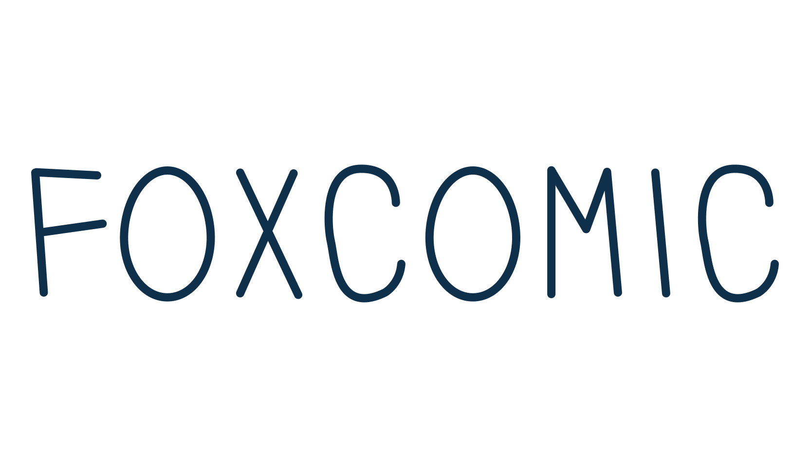 Foxcomic, handwriting font preview