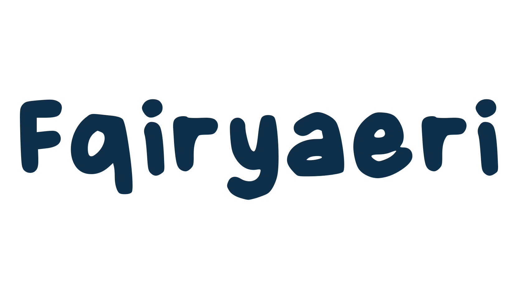 Fqiryaeri, script handwritten fancy decorative calligraphy font preview