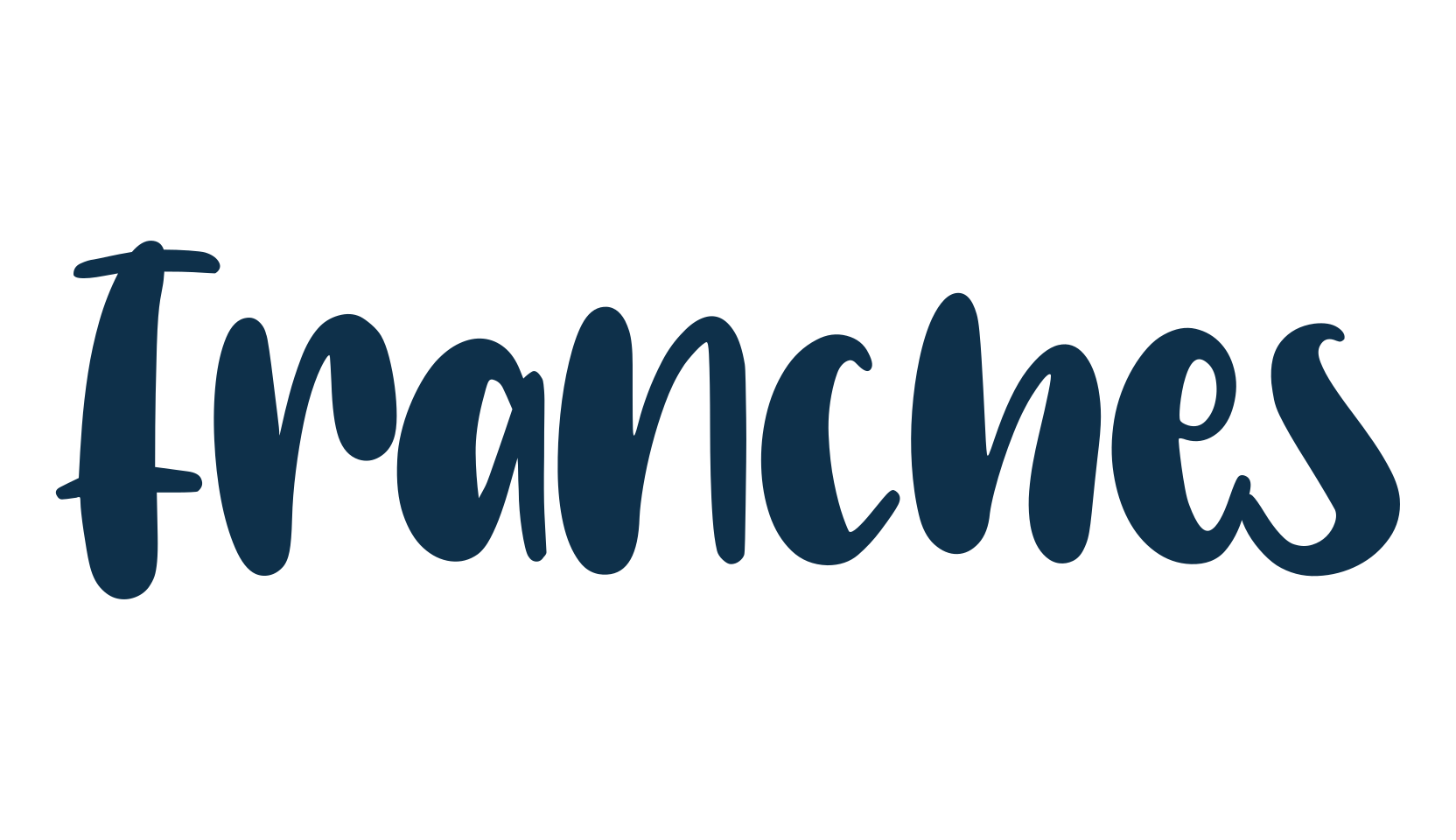 Franches, display market font preview