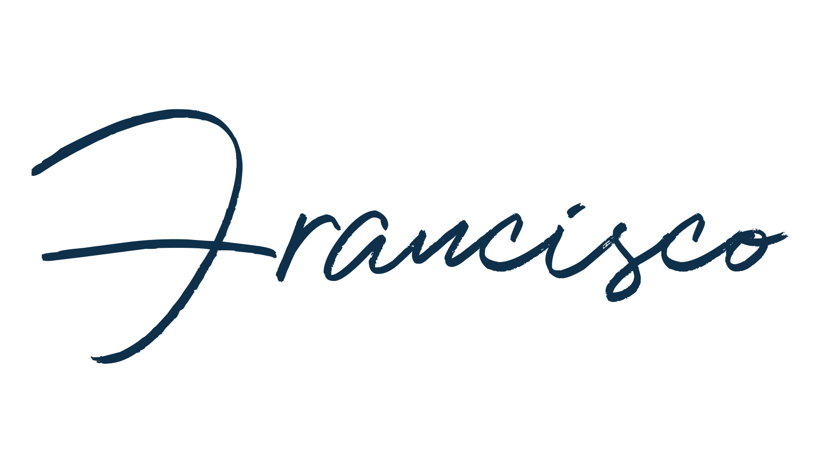 Francisco (francisco), script handwritten fancy decorative calligraphy font preview