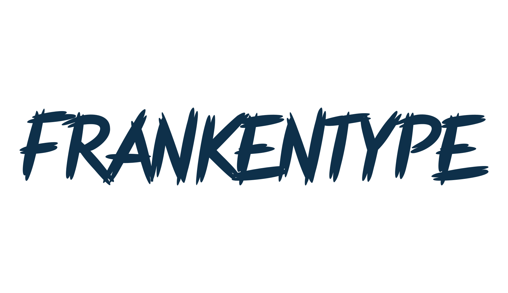 Frankentype, holiday halloween fancy decorative horror font preview