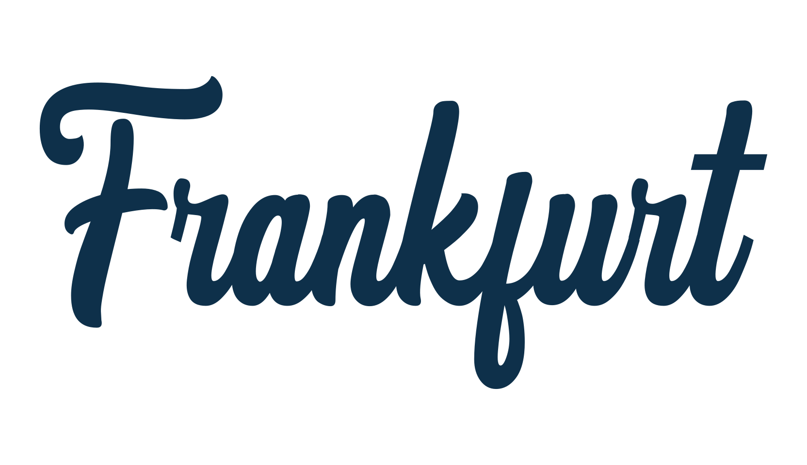 Frankfurt (frankfurt-2), old school font preview