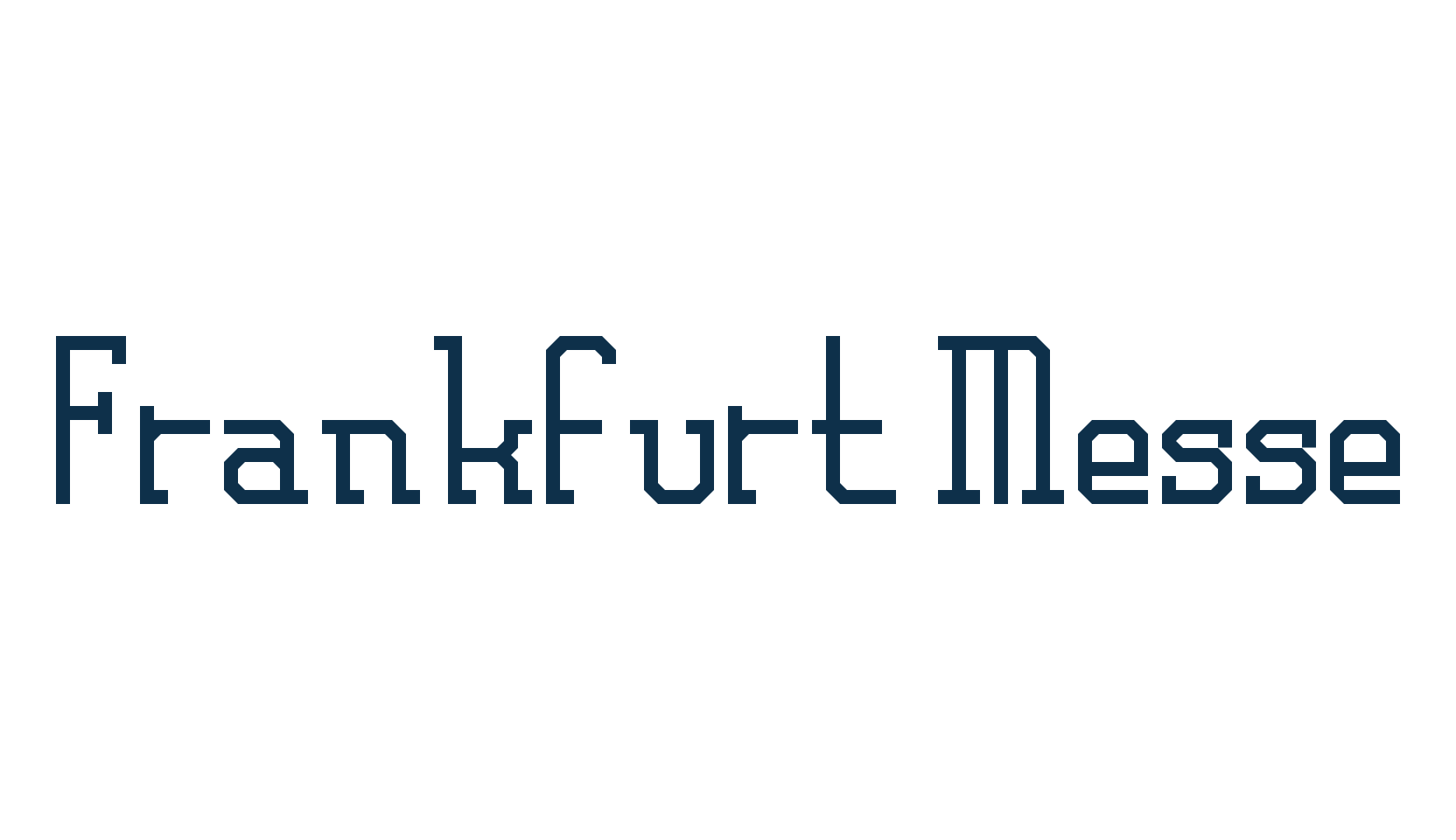 Frankfurt Messe, fancy various basic font preview