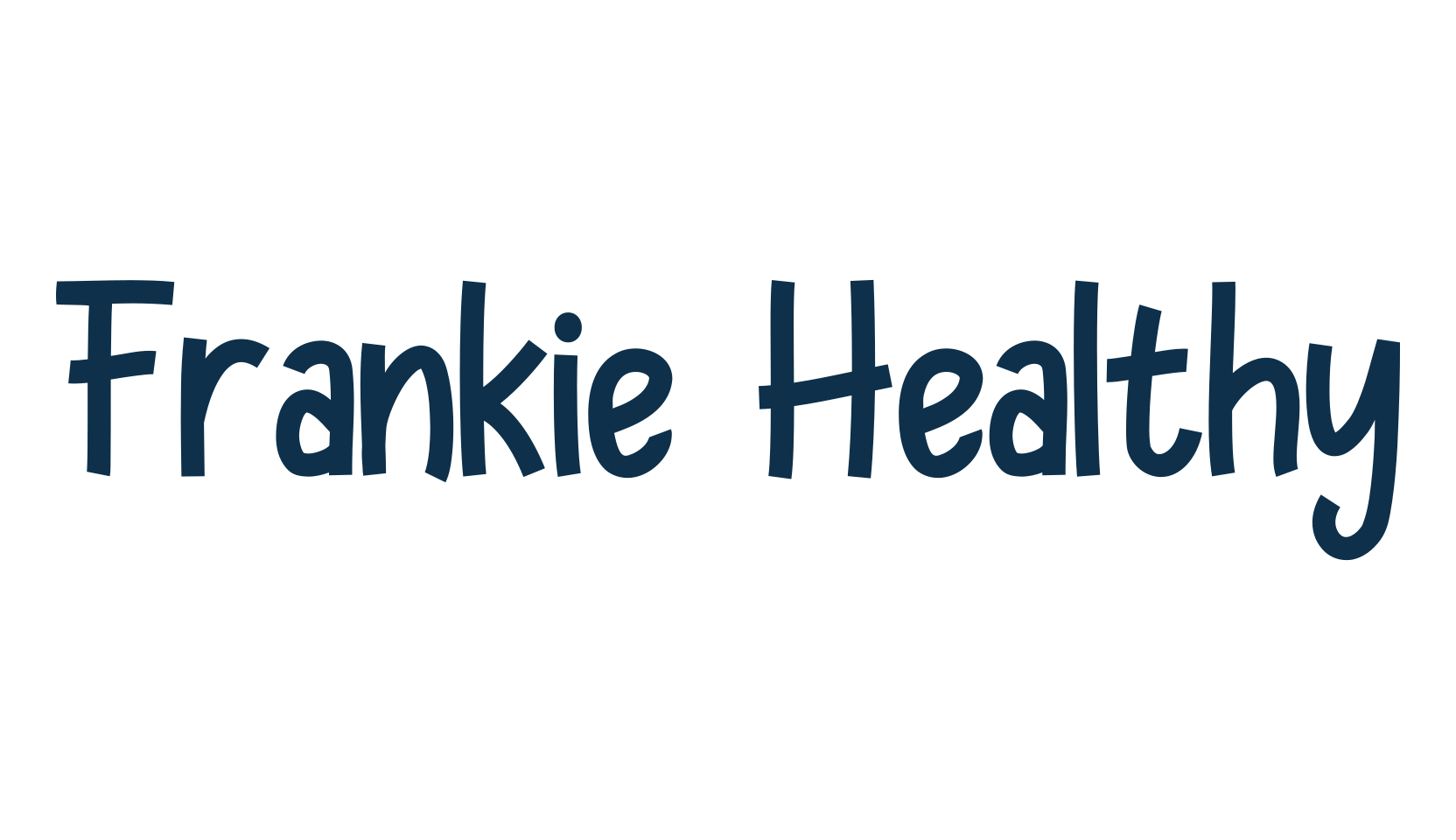 Frankie Healthy, fancy cartoon decorative font preview
