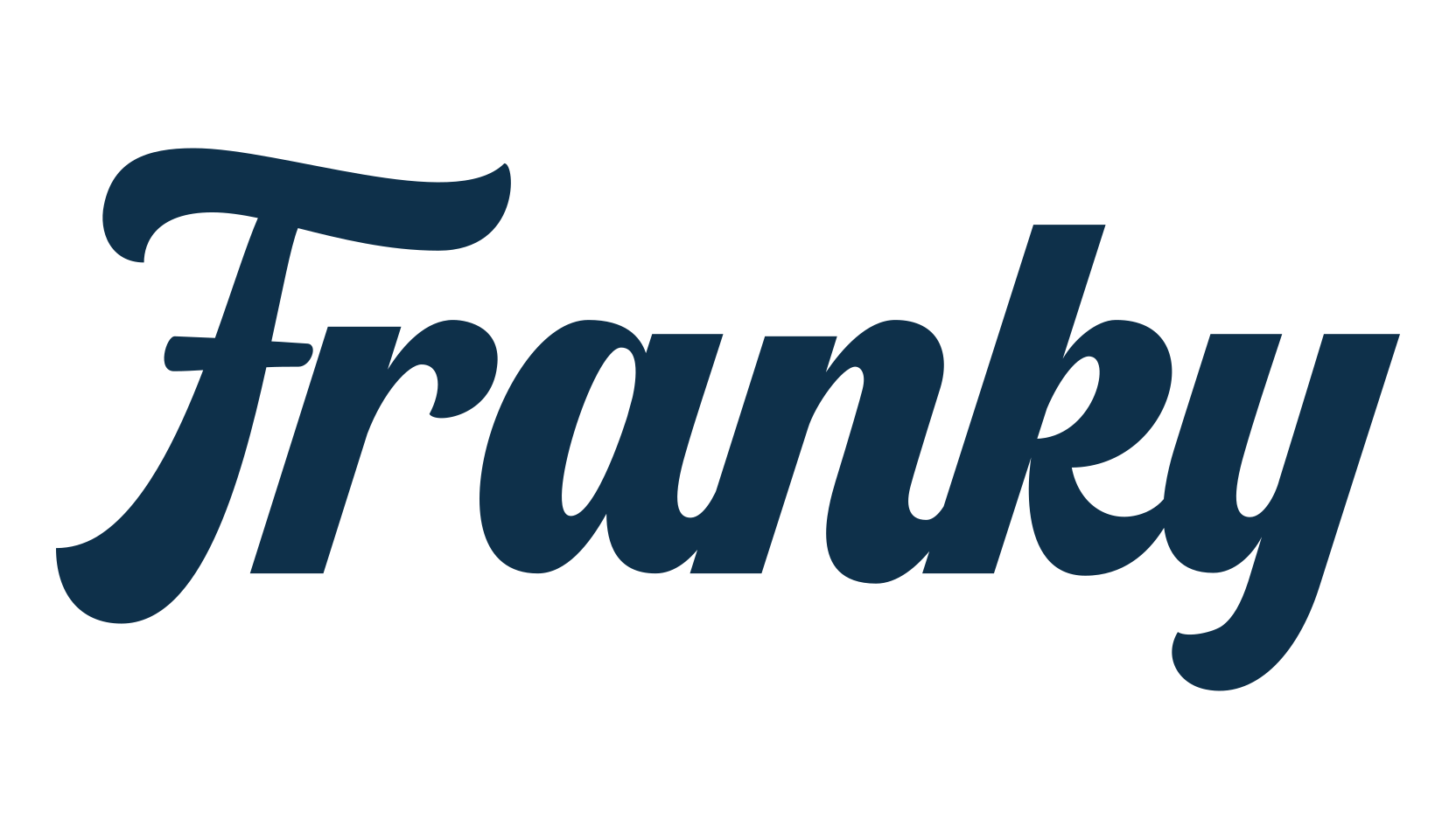 Franky, old school font preview