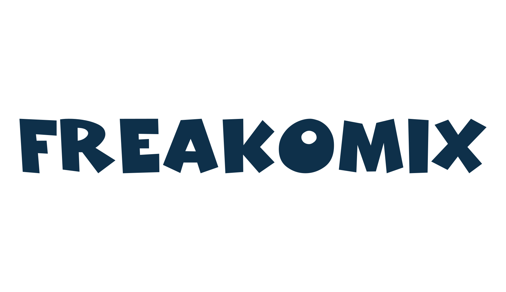 Freakomix, cartoon font preview