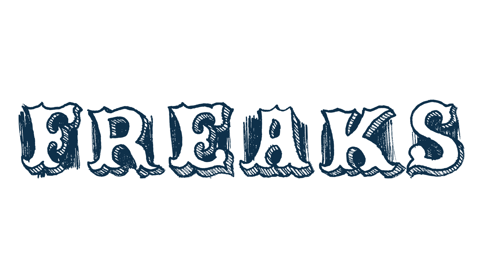 Freaks (freaks), western font preview