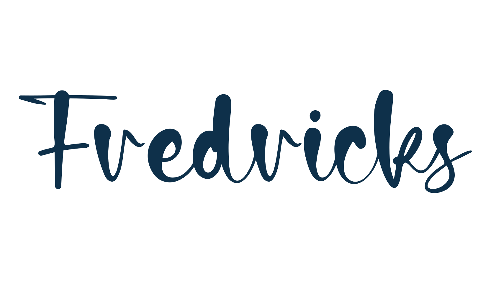 Fredricks, display market font preview