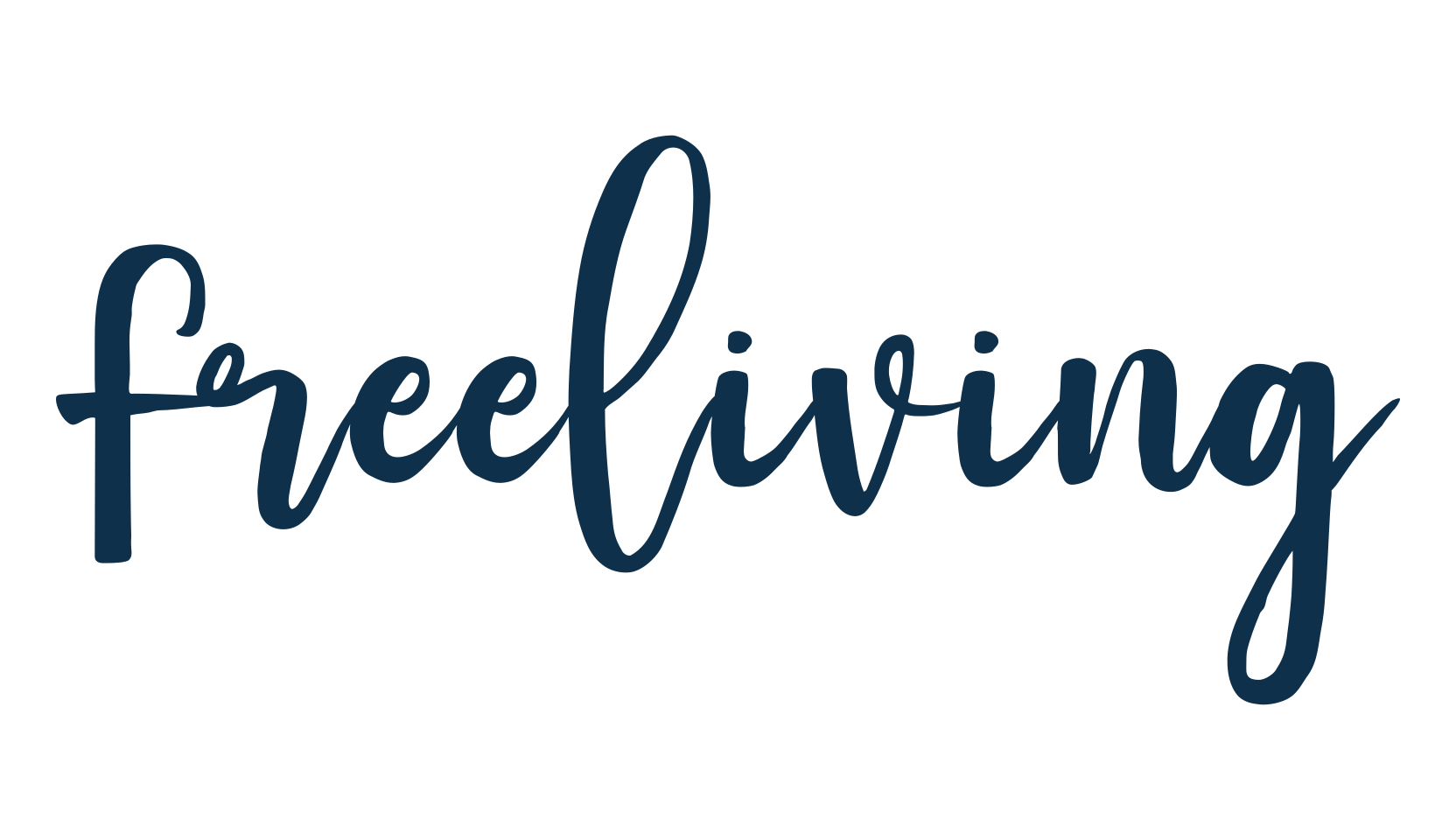 Freeliving, script calligraphy fancy decorative font preview