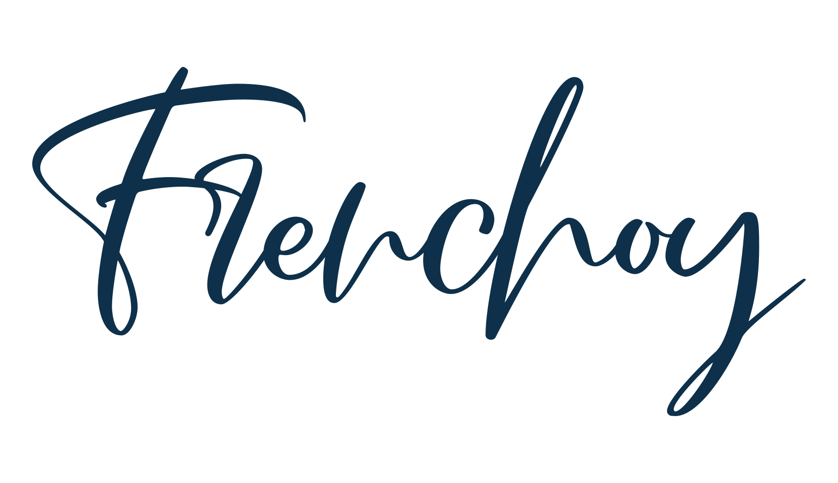 Frenchoy, calligraphy font preview