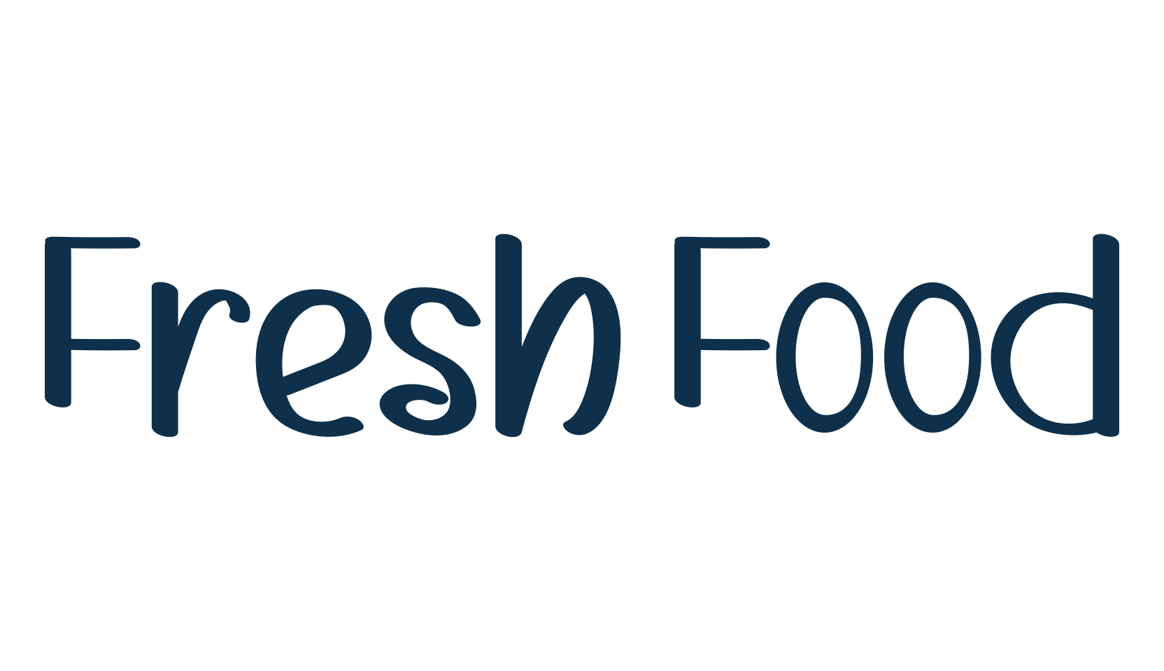 Fresh Food, script handwritten fancy decorative calligraphy font preview