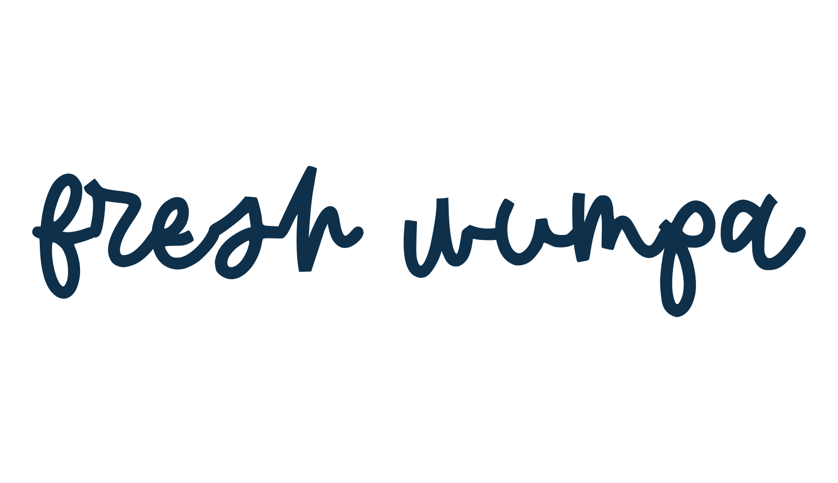 Fresh Wumpa, display market font preview