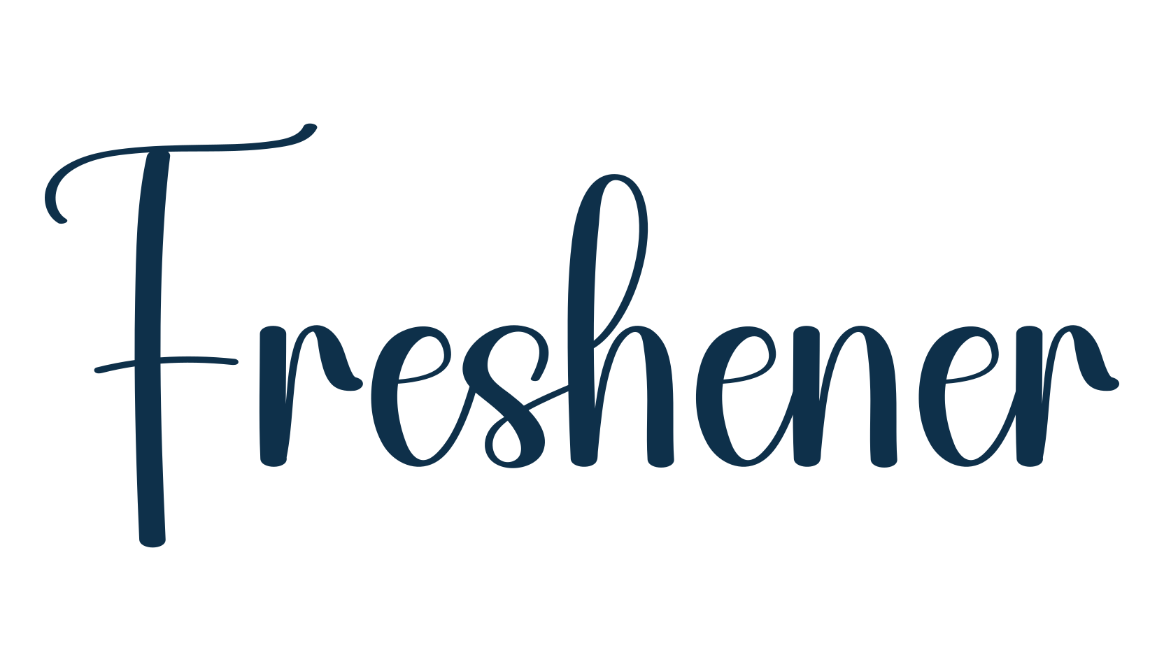 Freshener, display market font preview