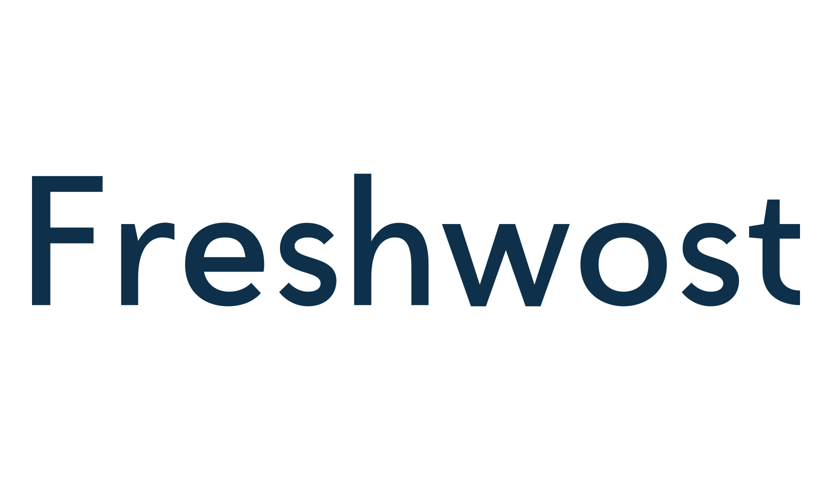 Freshwost, basic sans serif font preview