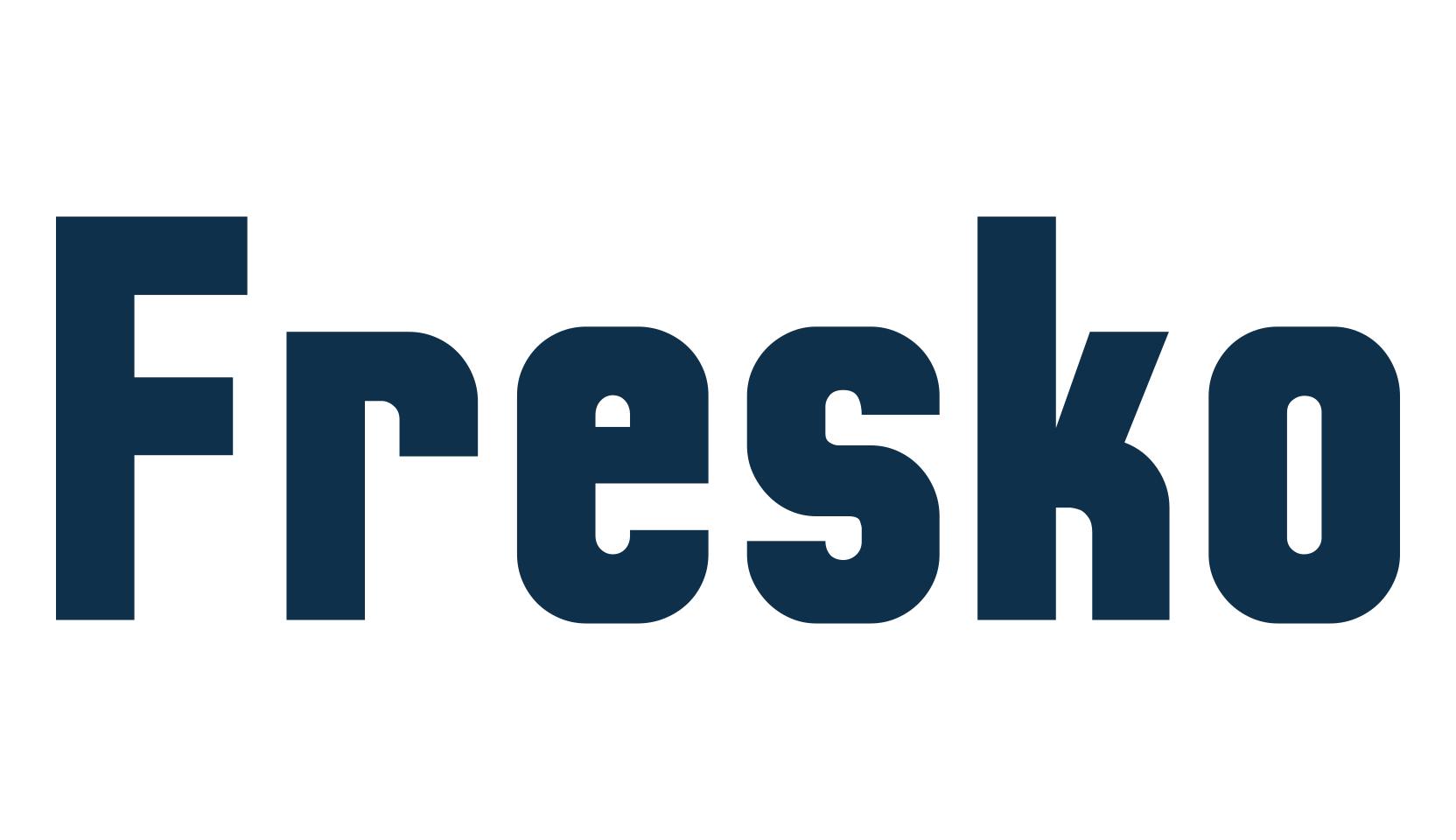Fresko, basic sans serif font preview