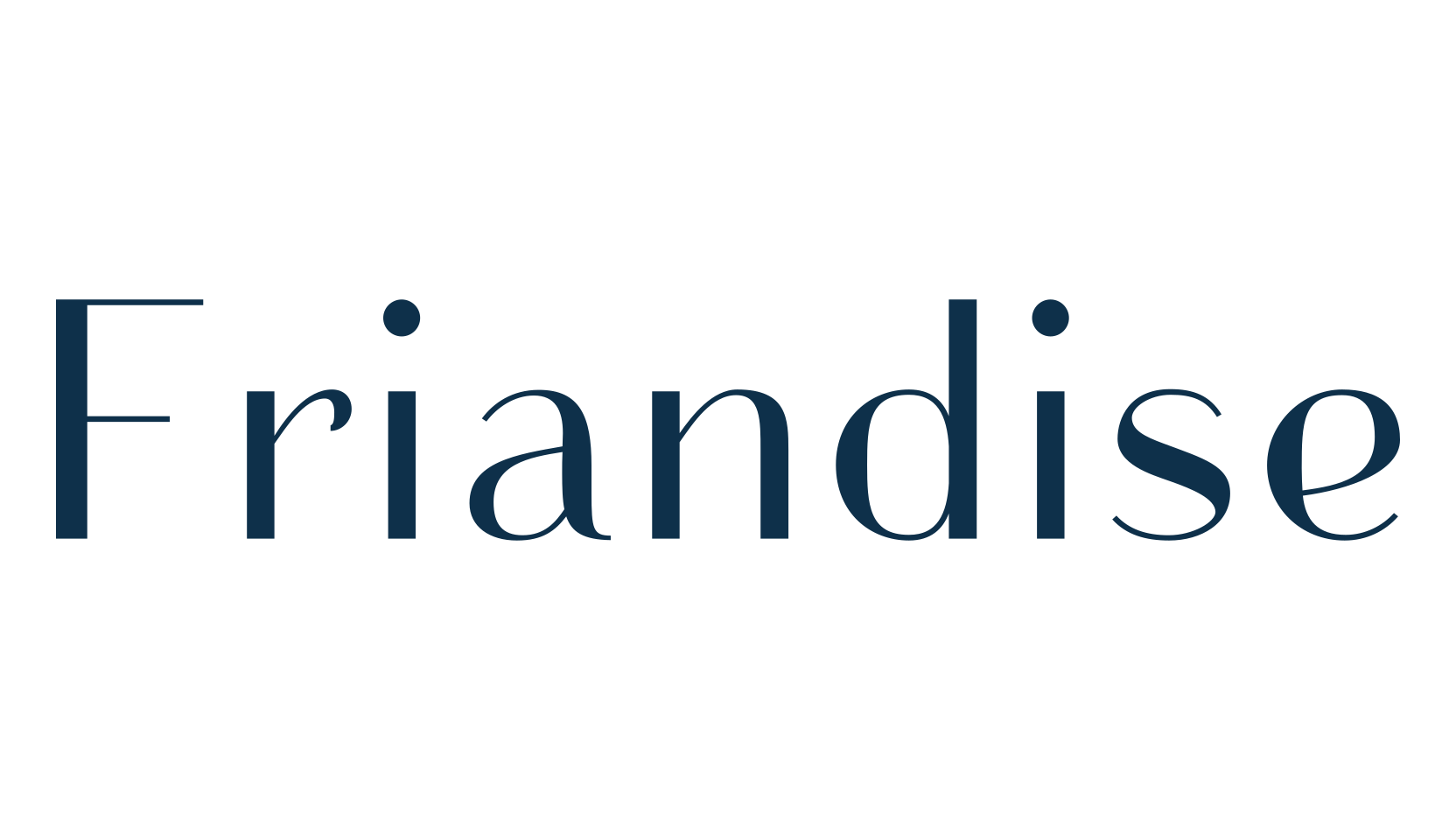 Friandise, basic sans serif font preview