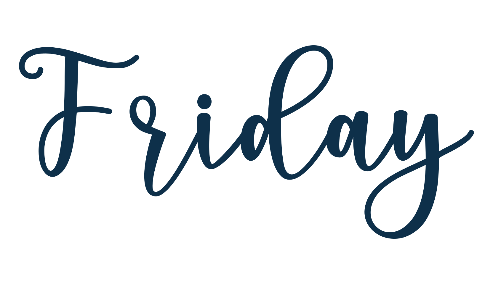 Friday (friday-2), script calligraphy fancy decorative font preview