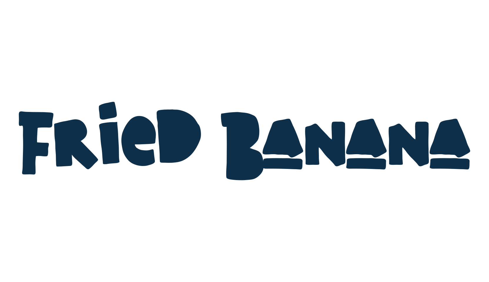 Fried Banana, cartoon font preview