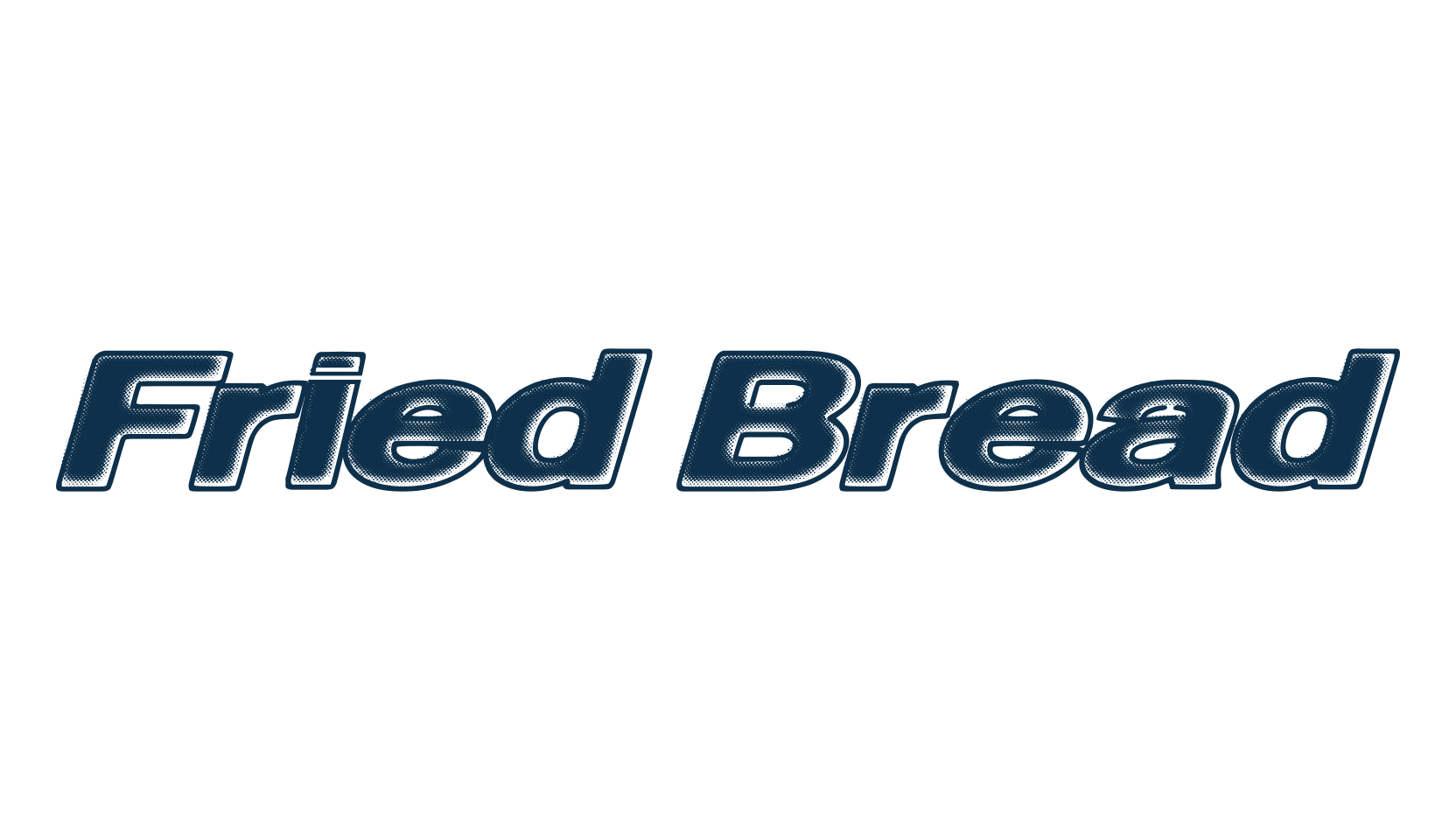 Fried Bread, fancy various decorative font preview