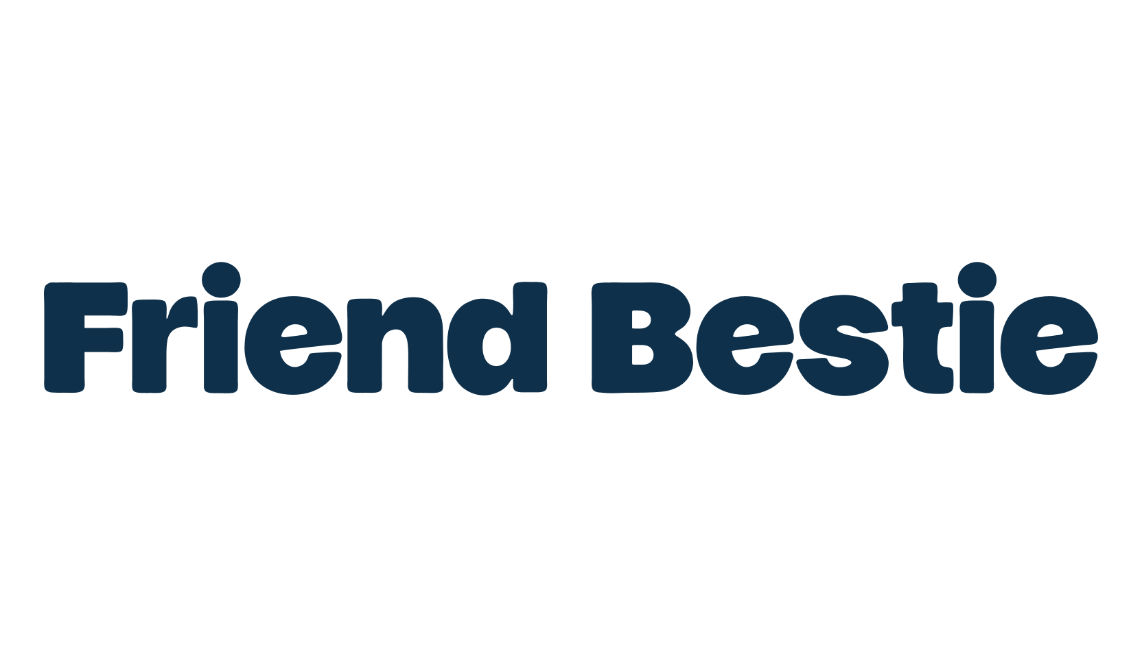 Friend Bestie, fancy groovy decorative font preview