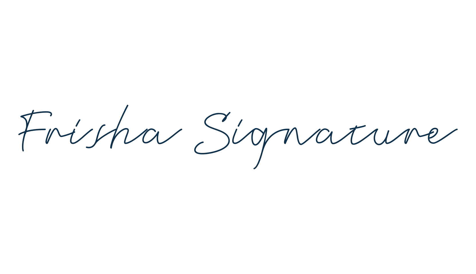 Frisha Signature, script handwritten fancy decorative calligraphy font preview