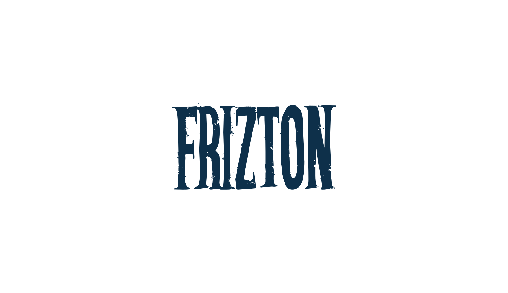 Frizton, fancy various decorative font preview