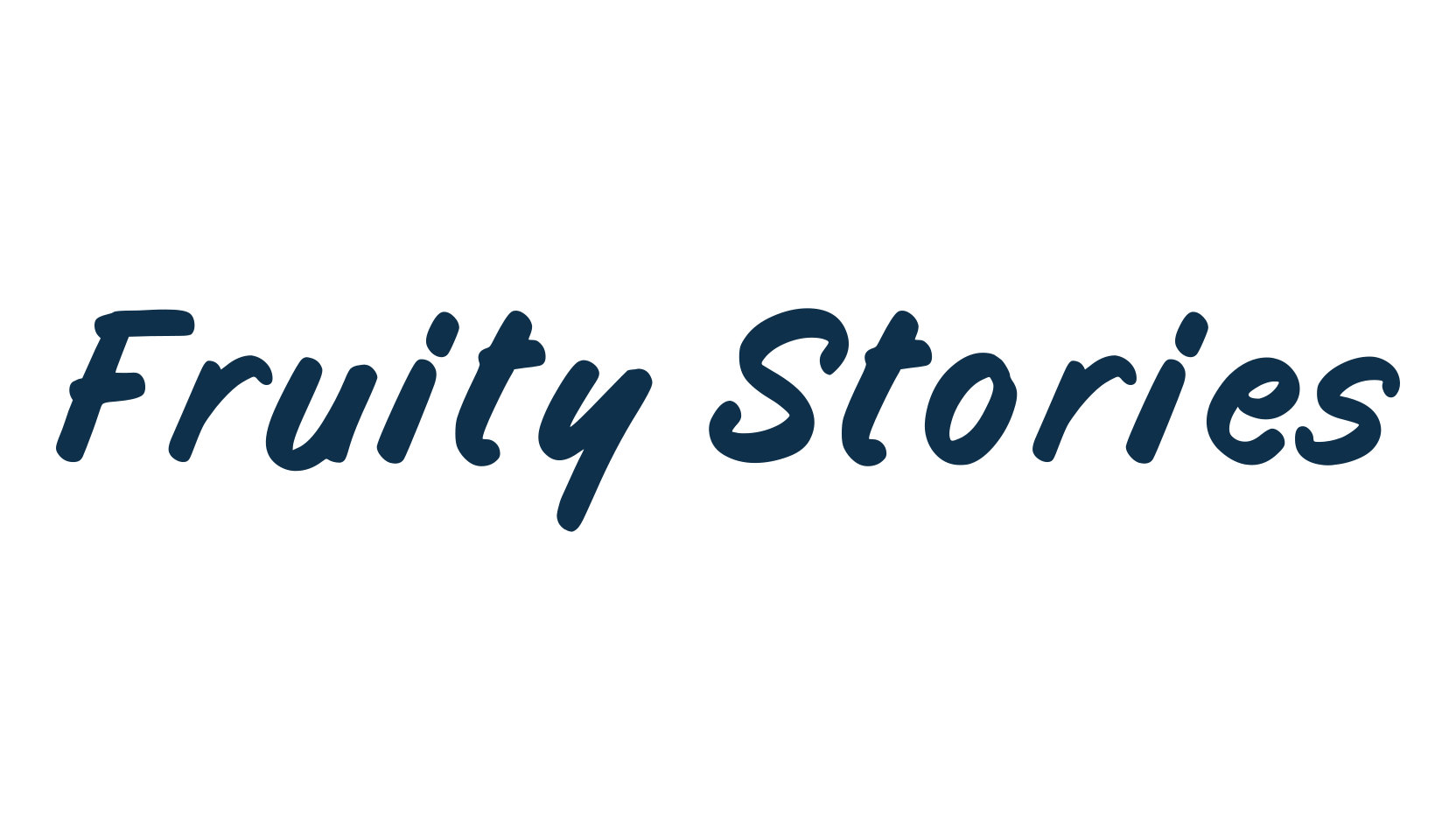 Fruity Stories, fancy cartoon decorative comic font preview