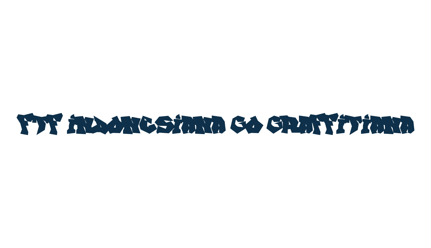 FTF Indonesiana Go Graffitiana, graffiti font preview