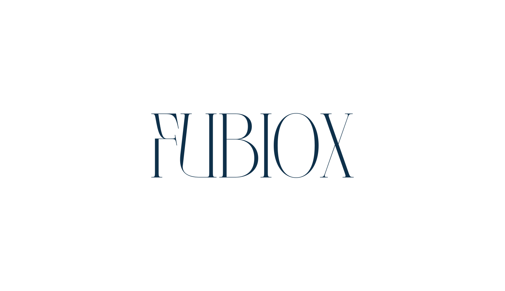 Fubiox, serif font preview
