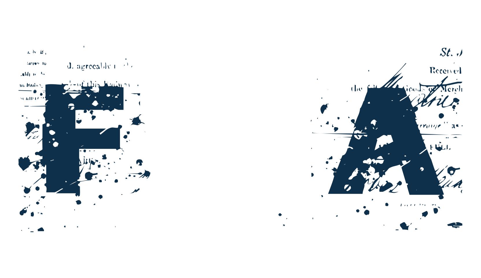 Fuck Autority, fancy destroy decorative font preview
