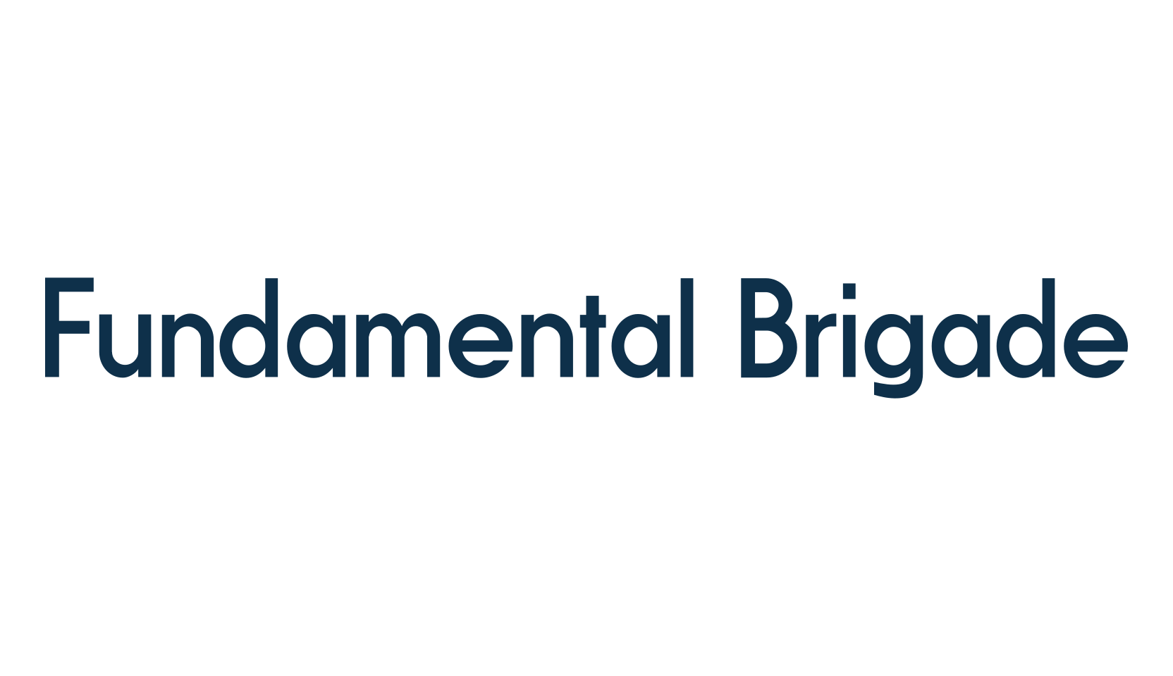 Fundamental Brigade, basic sans serif font preview