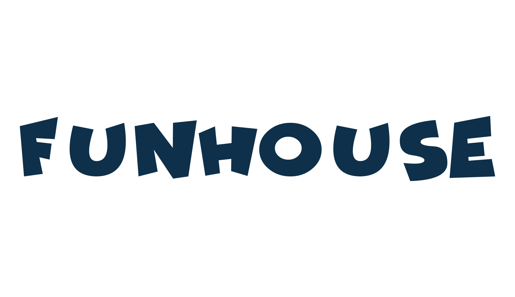 Funhouse, cartoon font preview