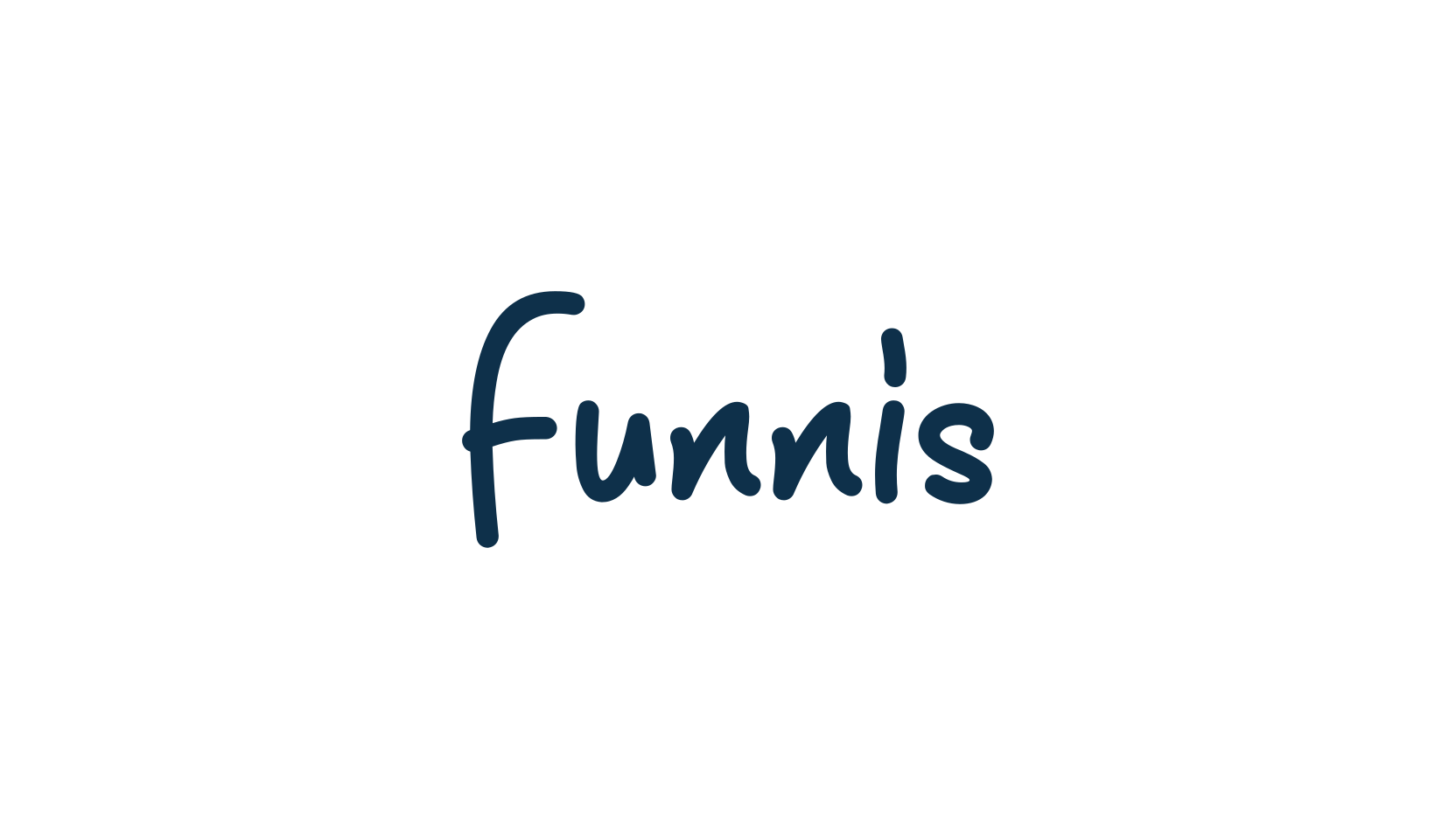 Funnis, script handwritten fancy decorative calligraphy font preview