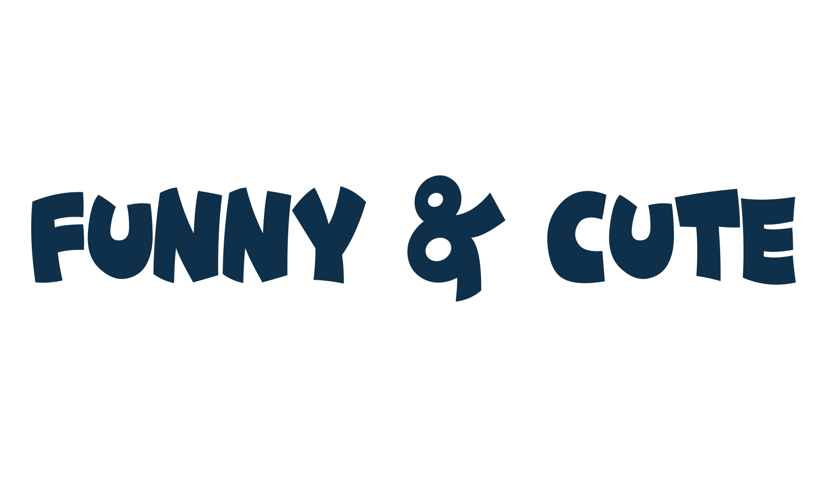 Funny & Cute, fancy cartoon decorative font preview