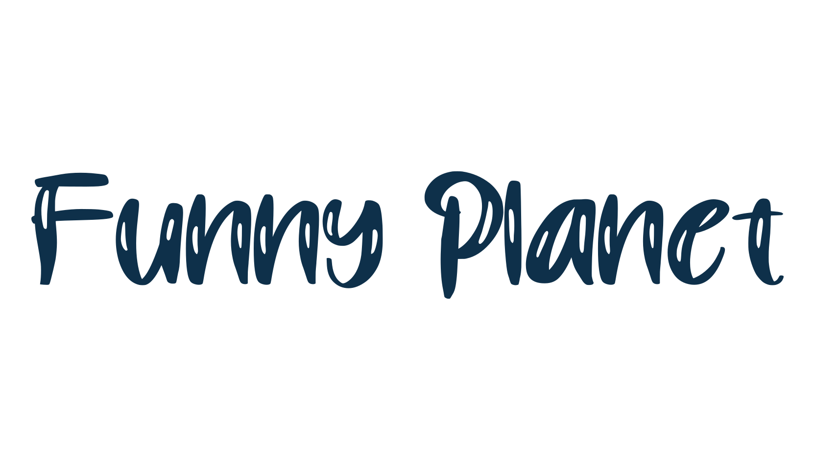 Funny Planet, various font preview